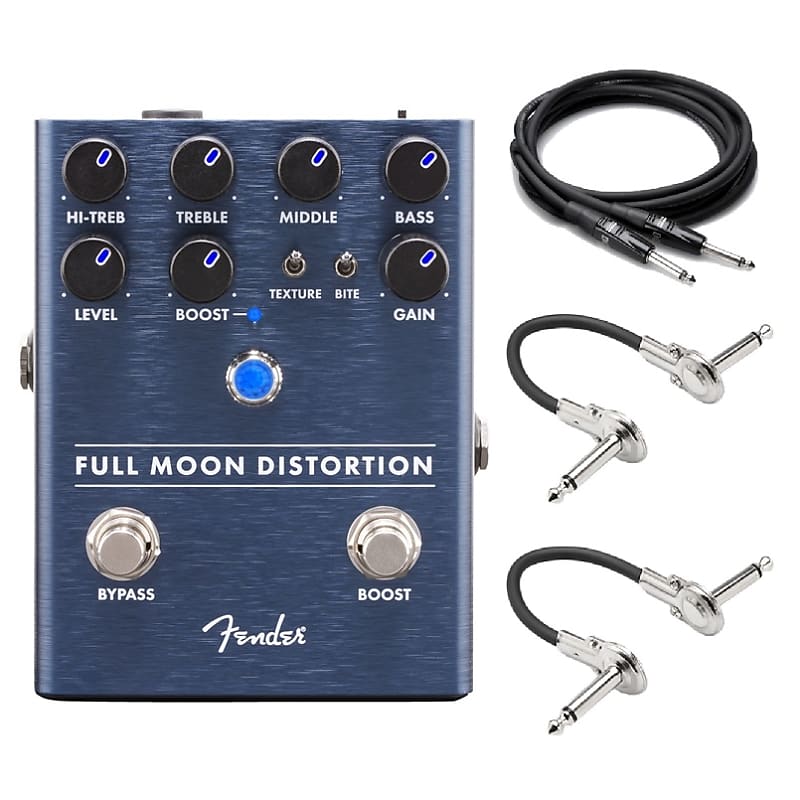 New Fender Full Moon Distortion Guitar Effects Pedal | Reverb