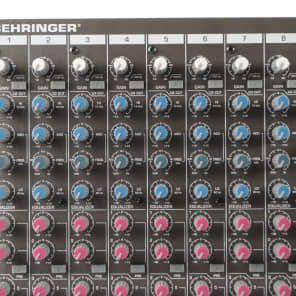 Behringer Eurorack MX2642 24-Input 4-Bus Mixer w/ PSU & SKB Behringer Eurorack MX2642 24-Input 4-Bus Mixer w/ PSU & SKB