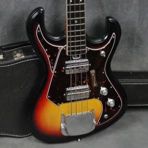 Vintage Teisco/Kingston Bass Guitar, 4-String, Made In Japan, MIJ, w/Case image 1