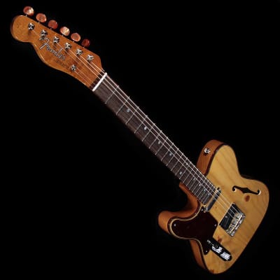 Fender Custom Shop LTD  Knotty Pine Telecaster Thinline lefty lefthanded LH image 2