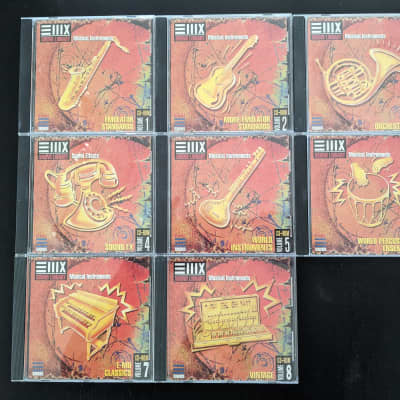 E-MU Samples - 44 CD Professional Sound Production Set for E-MU (& Akai) Samplers - MINT! image 1