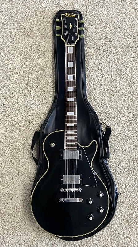 Vintage Edison Japanese Made Less Pull style Single Cutaway