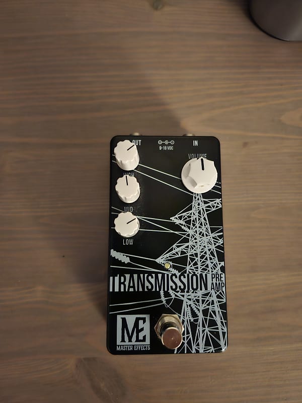 Master Effects Transmission Bass Preamp 2022 Blue Reverb