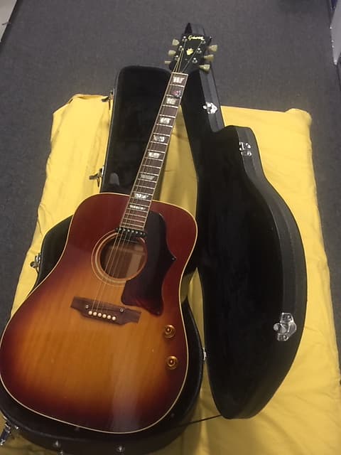 Gibson J160E  Acoustic/Electric Guitar image 1