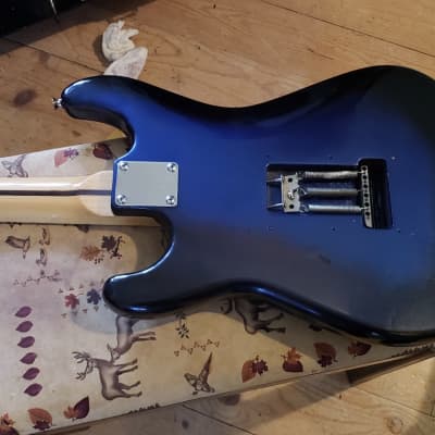Stratocaster Squier II Korean Late 79-early 83' Custom Blue