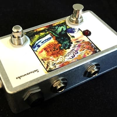 Saturnworks True Bypass Looper Loop + Soft Touch Momentary Stutter Kill Switch with Neutrik Jacks - Handcrafted in California image 2