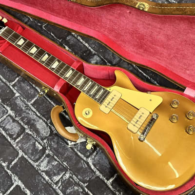 Gibson Les Paul Reissue 1954 P-90 VOS Dbl Gold New Unplayed Auth Dlr 8lb 8oz #074 image 4