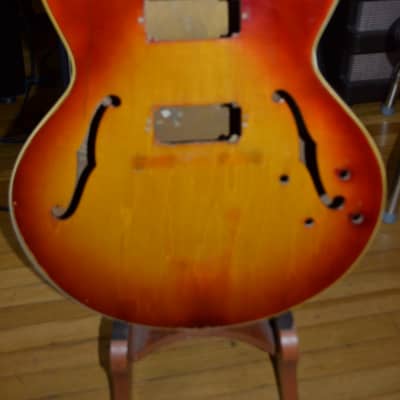 Gibson ES-295 1953 Sunburst {Carcass Only) image 2