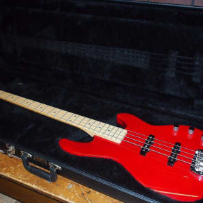 G&L USA JB-2 Custom Build Bass Guitar Trans Red World-shipping image 9
