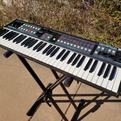 Sequential Circuits Multi-Trak Vintage Analog Synthesizer Keyboard