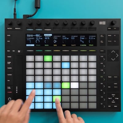 Ableton Push + Ableton Live Intro + Alesis V49 keyboard