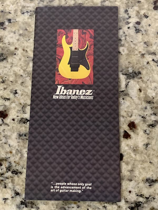 Ibanez 1989 Guitar Catalog Jem VM Benson soundgear etc Reverb