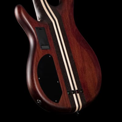 Cort A4ULTRAENB Artisan Series A4 Ultra Ash Bass Guitar. Etched Natural Black image 3