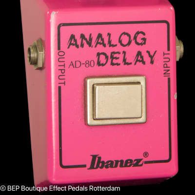 Ibanez  AD-80 ANALOG DELAY【レア】 Vintage Ibanez AD-80 Analog Delay - YouTube