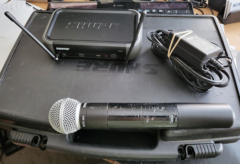 Shure PGX24 Beta58 Wireless Microphone System | Reverb
