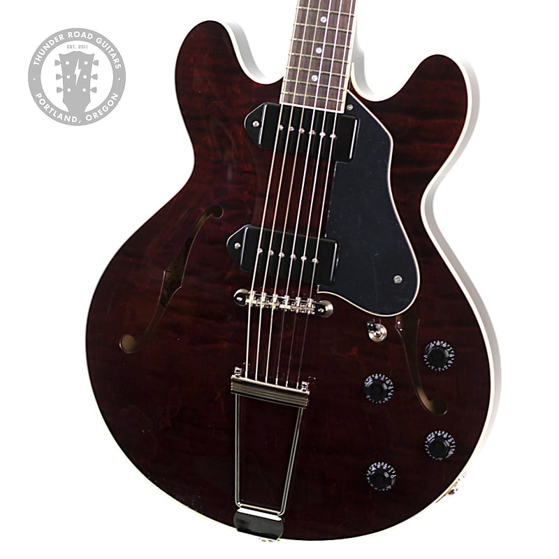 New Collings I-30 LC Oxblood w/Lollar Dog Ear P-90 Pickups #24823 image 1