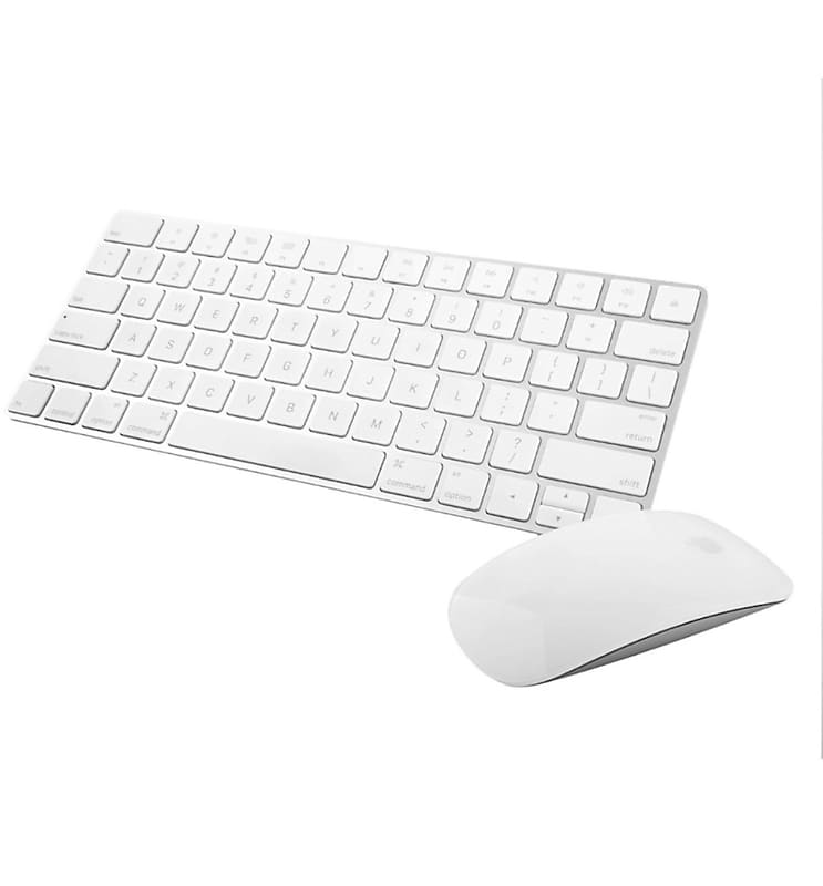 Apple Magic Keyboard and Mouse 2 - A1644 / A1657 2017 whtie/silver ...