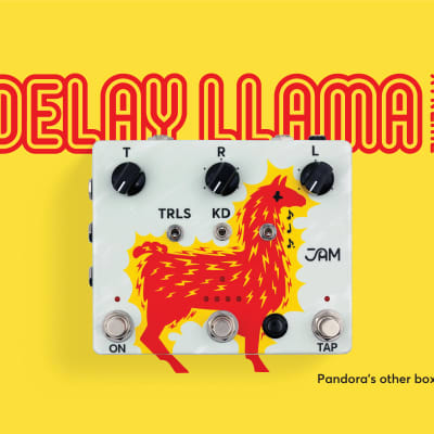 JAM Pedals Delay Llama XTREME Delay Effects Pedal image 7
