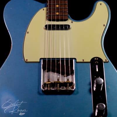 Fender Custom Shop LTD '61 Telecaster, Relic, Aged Lake Placid Blue image 7