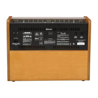 Fender Acoustic 100 Acoustic Guitar Amp Combo Amplifier, 1x8 w/ Microphone Input image 6