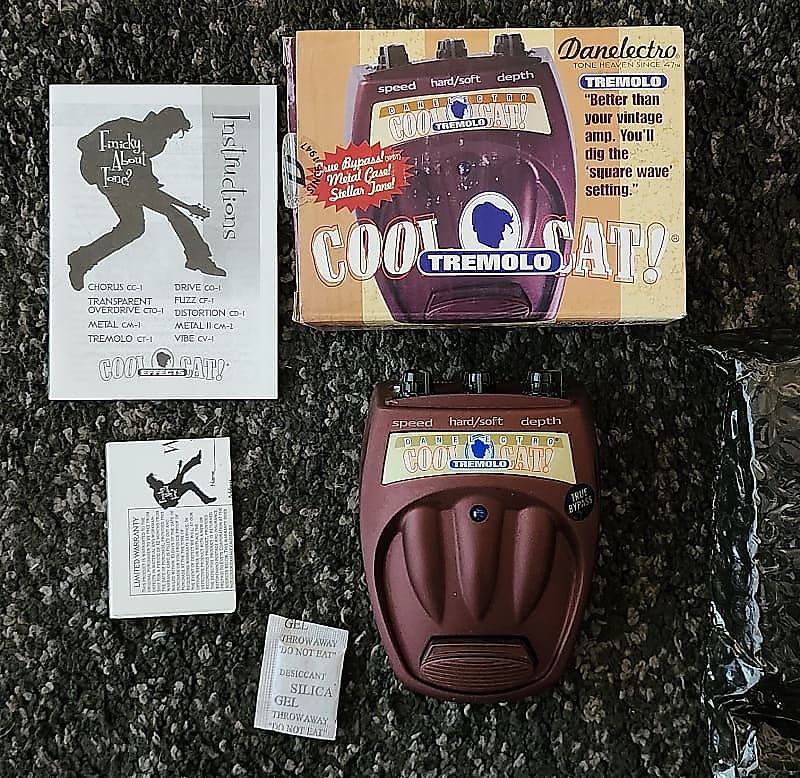Danelectro Cool Cat Tremolo Pedal | Reverb