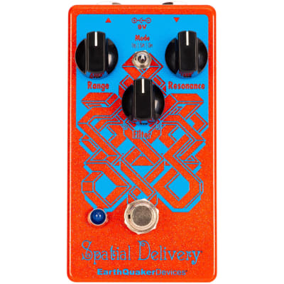 EarthQuaker Devices Spatial Delivery Sparkle Red & Blue Pedal image 1