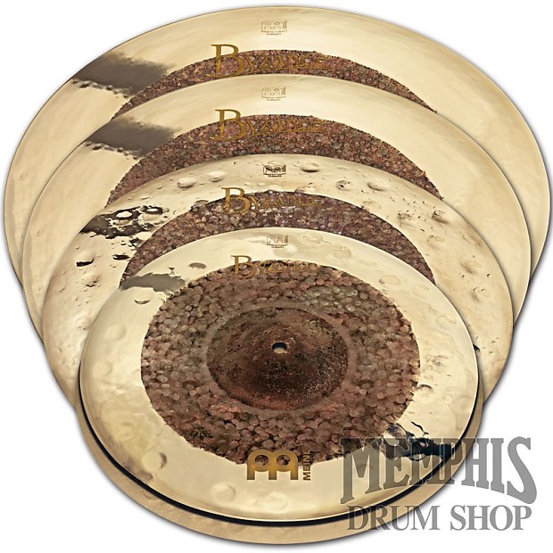 Meinl Byzance Extra Dry Dual Special Pack FREE 20 Dual Crash Ride Reverb