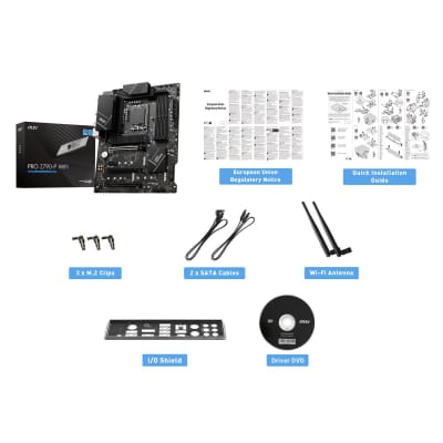 MSI PRO Z790-P Wi-Fi DDR5 LGA 1700 SATA 6Gb/s ATX Motherboard image 7