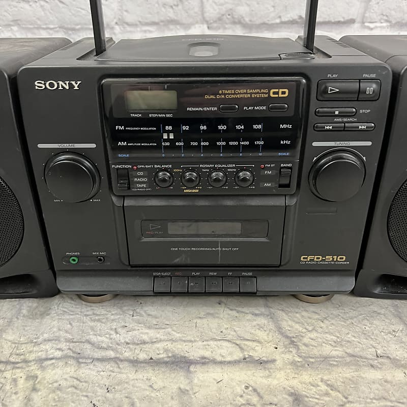 Sony CFD-510 Boombox | Reverb Sony CFD-510 Boombox | Reverb