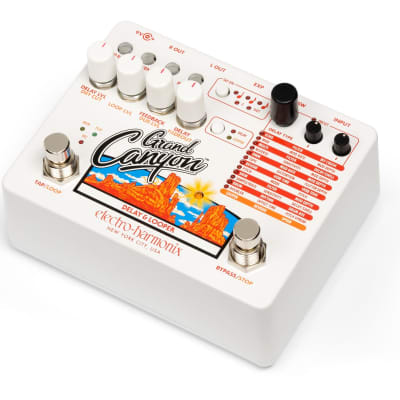 New Electro-Harmonix EHX Grand Canyon Delay and Looper Guitar Pedal! image 6
