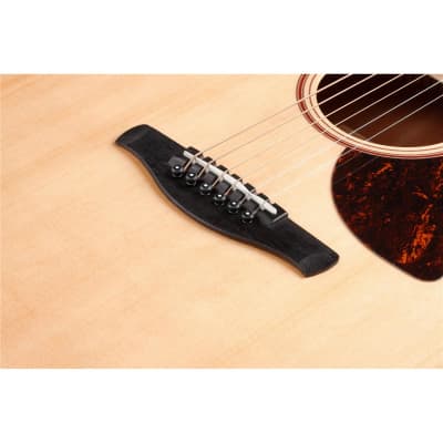 Ibanez AAD100E Advanced Acoustic Guitar, Open Pore Natural image 5