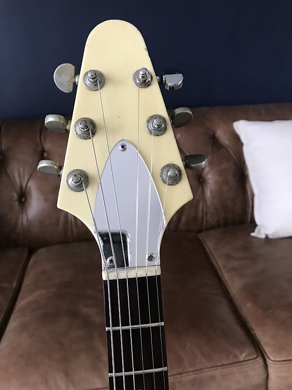 Greco PS-800 Paul Stanley Flying V 1982 White Ultra RARE