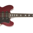 Epiphone Riviera Custom P93 Archtop Electric Guitar - Wine Red