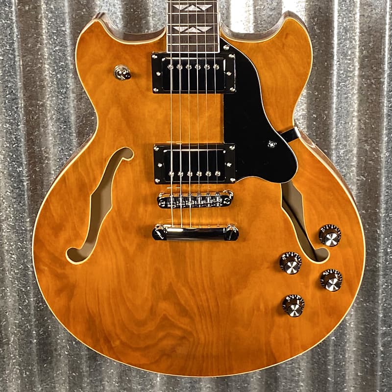 Westcreek 333 Semi Hollow Body 335 Transparent Brown Guitar Reverb