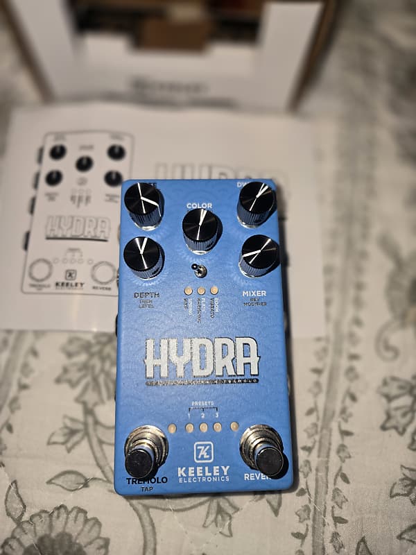 Keeley Hydra Stereo Reverb & Tremolo