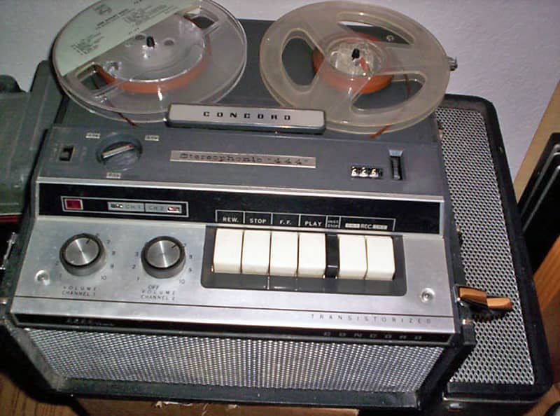 Concord 444 reel tape recorder