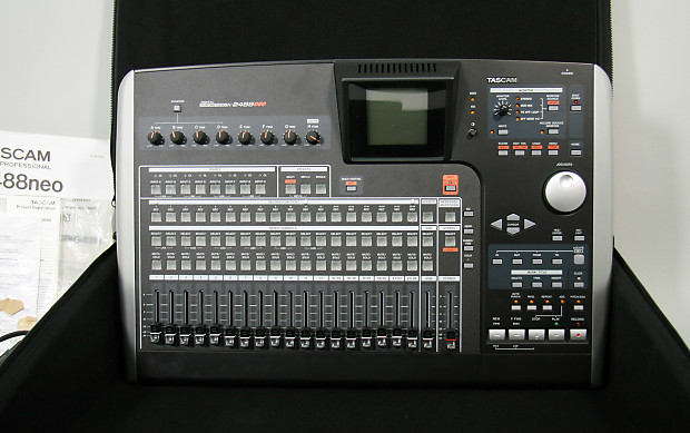 TASCAM 2488neo 24-Track Portable Digital Recording Studio Multitrack W/Bag image 3