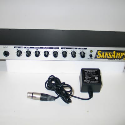 ギター Tech21 SANSAMP RackMount ギター Tech21 SANSAMP RackMount Tech 21 RBI Bass Preamp