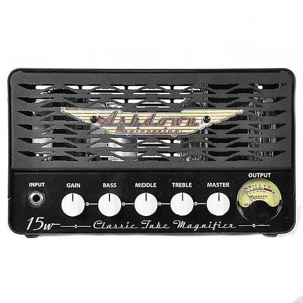 Ashdown CTM15 AllTube Mini Bass Amp Head Black Reverb