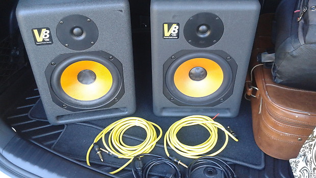 KRK V8 Series One Original Active Powered Studio Monitor PAIR free shipping