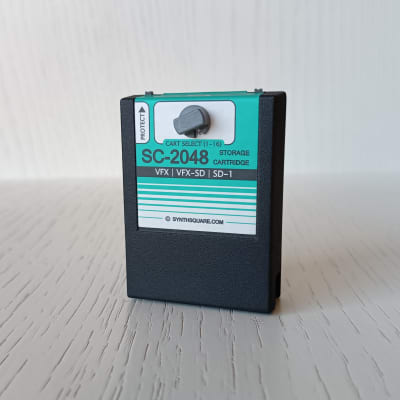 64-IN-1 (3840-Patch) Ensoniq VFX, VFX-SD, SD-1 Rewritable Cartridge