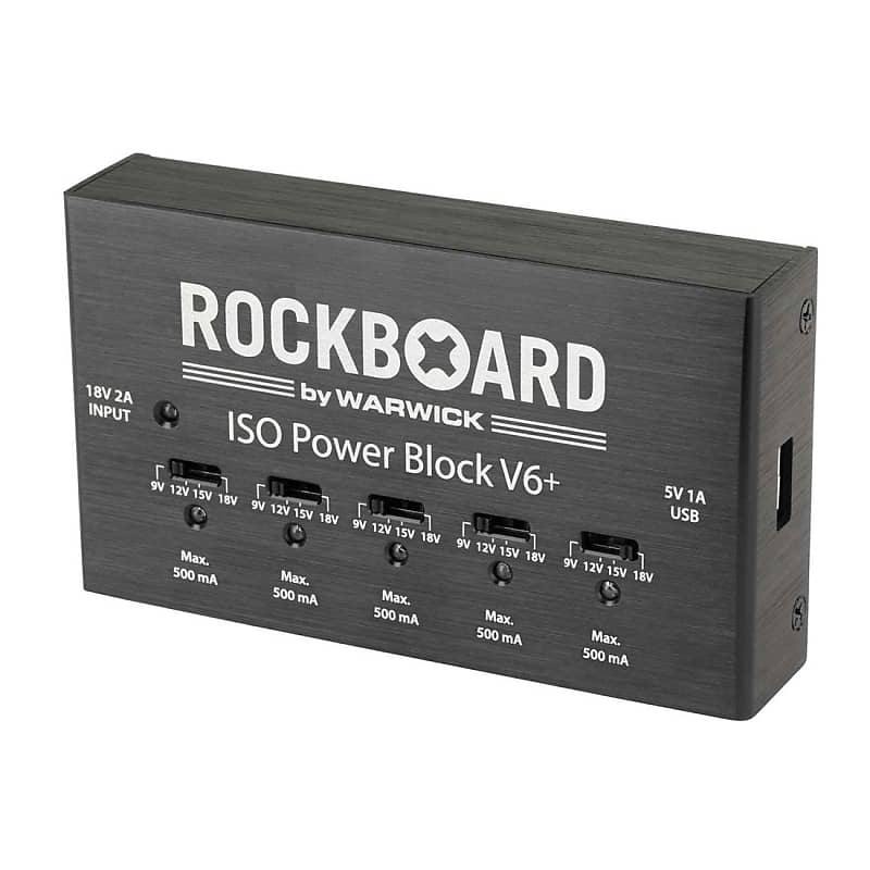 RockBoard ISO Power Block V6+ - Isolated Multi Power Supply