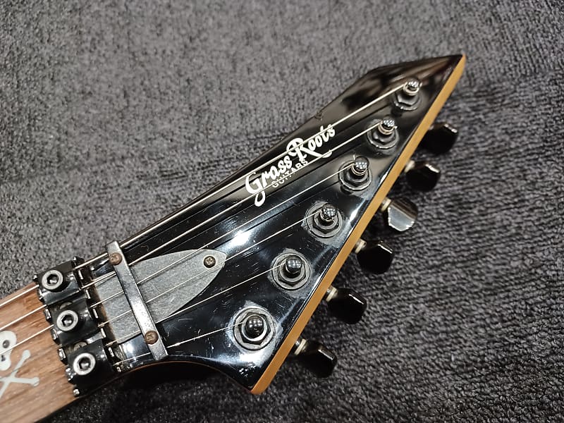 ESP Random Star Anchang Star Reverse headstock Grass roots