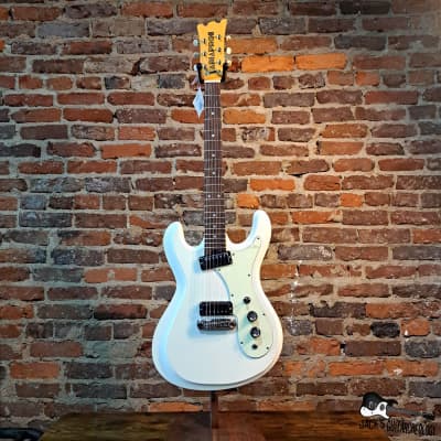 Aria Pro II DM-206 "Fly Higher Phase 4" Electric Guitar (2023 - Vintage White) image 2