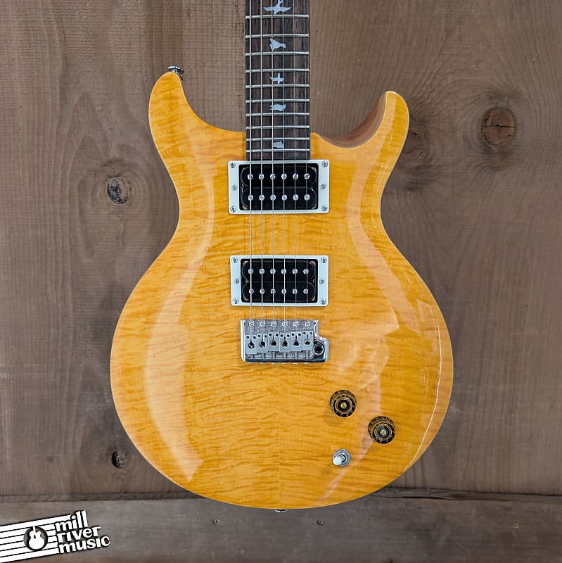 Paul Reed Smith PRS SE Santana Electric Guitar Santana Yellow w/ Gig Bag