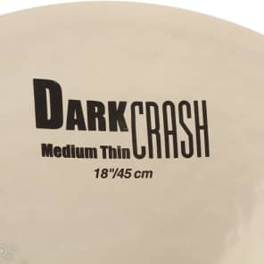 Zildjian 18 inch K Zildjian Dark Medium Thin Crash Cymbal image 3