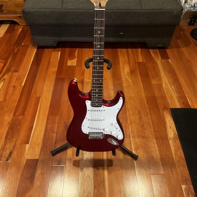 Fender "Squier" Standard Stratocaster with Rosewood Fretboard - Torino Red image 1