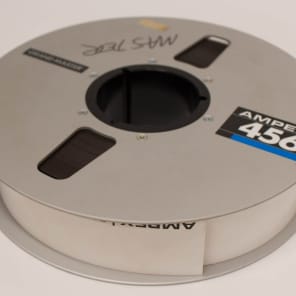 Ampex 456 Studio Grand Master Reel 10.5 With 1/4 Tape - cds