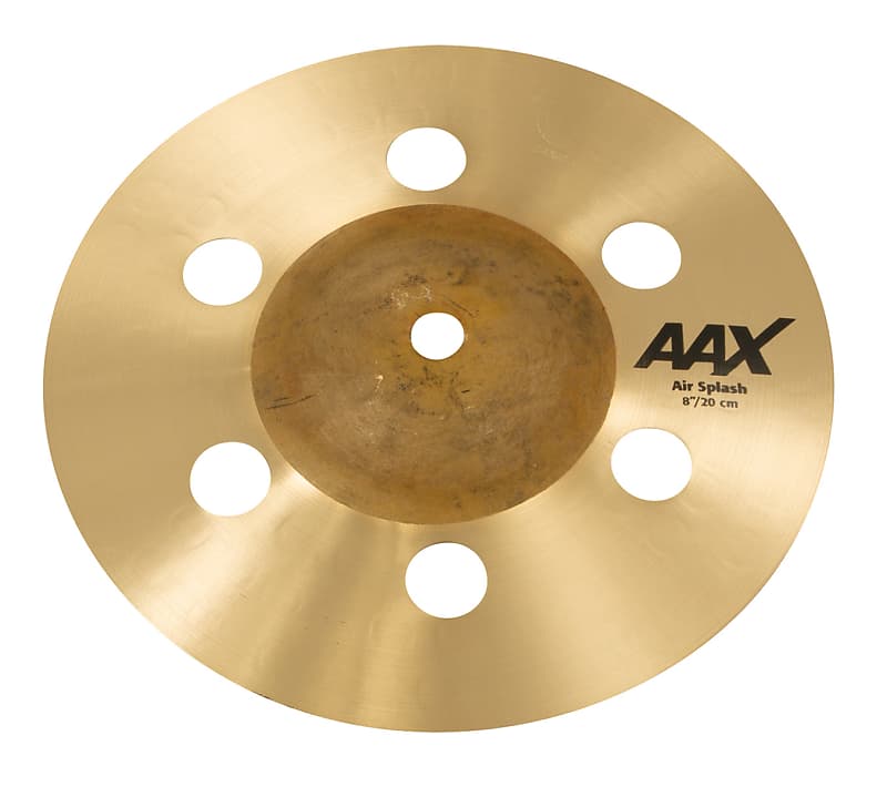 Sabian AAX 8" Air Splash Cymbal/Brand New/Natural Finish/Model # 20805XA image 1