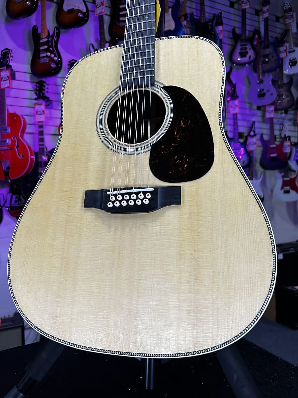 Martin HD12-28 12-String Acoustic Guitar - Natural Authorized Dealer Free Ship! 852 GET PLEK’D! image 1
